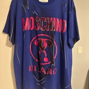 Moschino Milano Couture Blue Tee